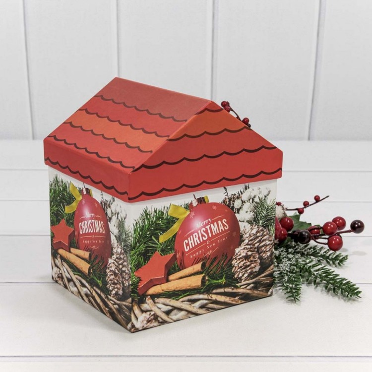 7304011/2107 Коробки "Домик" Набор 15*15*18 "Новый год"-2107 1/4 1/24 7304011/2107 Коробки "Домик" Набор 15*15*18 "Новый год"-2107 1/4 1/24