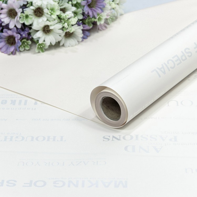 1677/2 Плёнка 0,58*10м матовая с печатью 60мкм Белый 1/30 1677/2 Плёнка 0,58*10м матовая с печатью 60мкм Белый 1/30