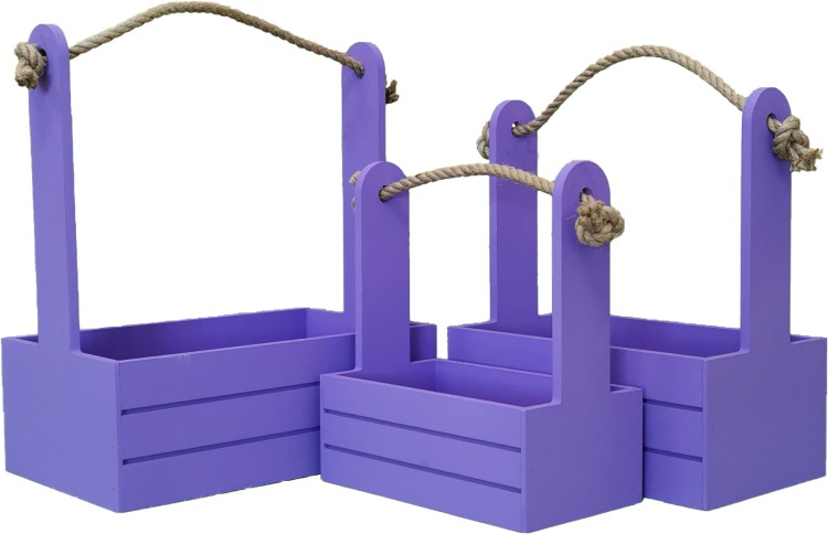 0010211 Ящик для декора Набор 3 в 1 (29*18*33,25*15*30,21*12*23) Фиолетовый 0010211 Ящик для декора Набор 3 в 1 (29*18*33,25*15*30,21*12*23) Фиолетовый