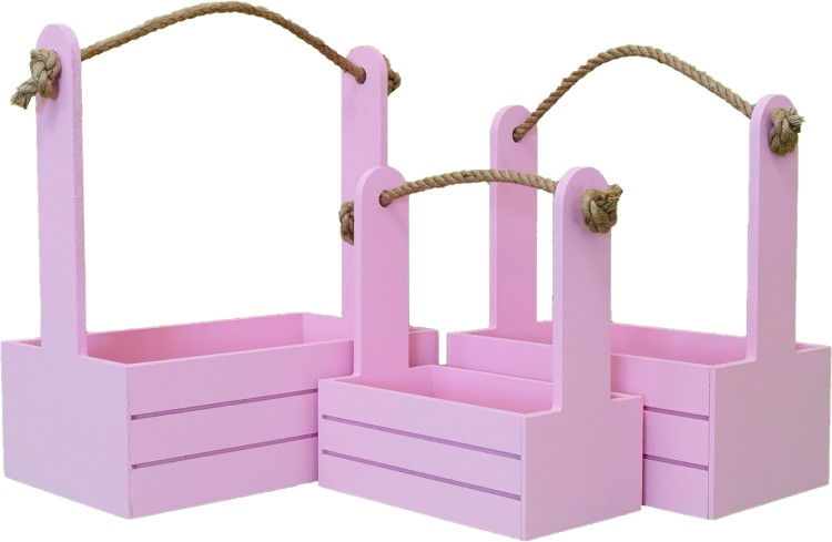 0010217 Ящик для декора Набор 3 в 1 (29*18*33,25*15*30,21*12*23) Сирень 0010217 Ящик для декора Набор 3 в 1 (29*18*33,25*15*30,21*12*23) Сирень