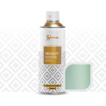 SNM006 Краска, эмаль-аэрозоль для декора Siana high quality – «металлик», 520 мл. Жемчужно-мятный SNM006 Краска, эмаль-аэрозоль для декора Siana high quality – «металлик», 520 мл. Жемчужно-мятный