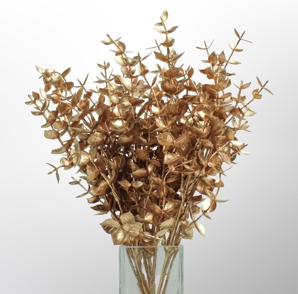 211-02-3815 Искусственные цветы Золотой самшит 1/2	