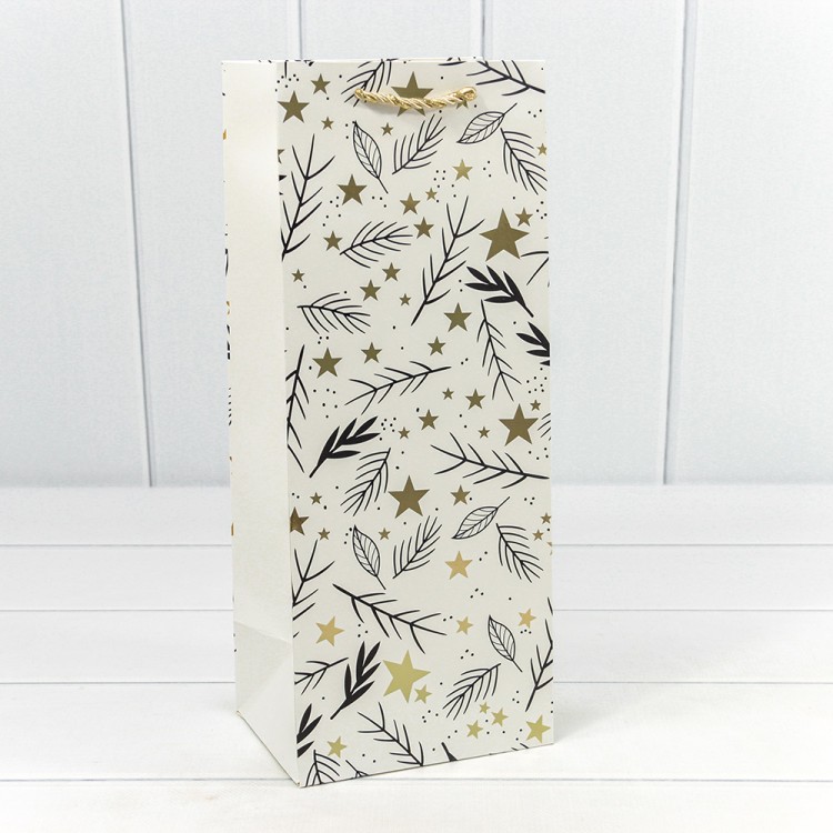 300433M Пакет подарочный "Новый год" (микс 433) 14*35*11 210г 1/20 1/240