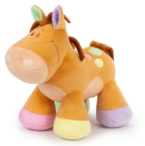 ЛТ/22/36-1 KULT Символ года 2026 Мягкая игрушка Лошадка Тося размер 22см Рыжий