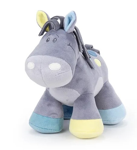 ЛТ/22/79-1 KULT Символ года 2026 Мягкая игрушка Лошадка Тёма размер 22см Серый