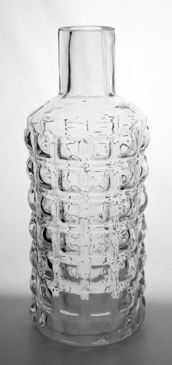 2569 Ваза "Альхес" декоративная с текстурой средняя D-118мм H-265мм (1,52 л)