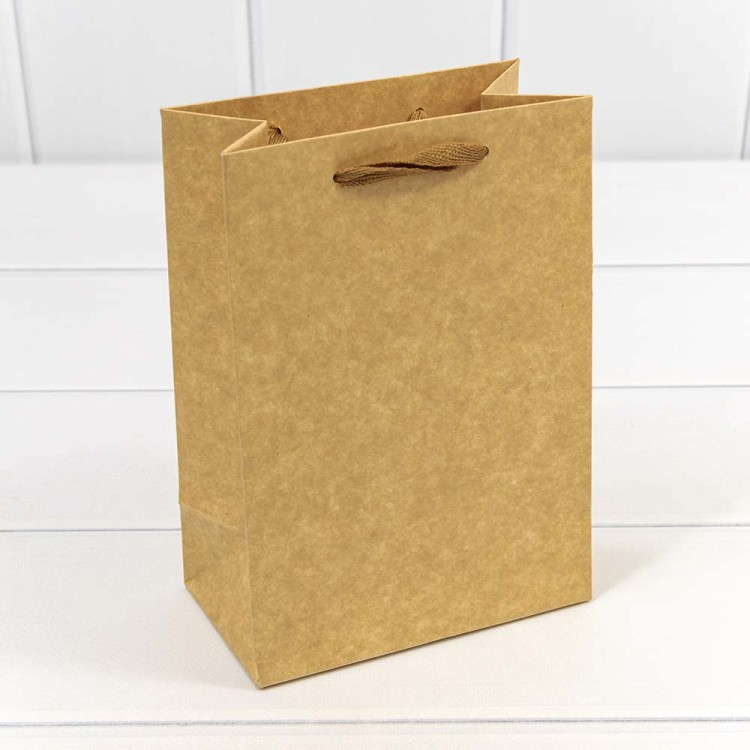 000221G Пакет подарочный Крафт "Люкс" 14*20*8 210г 1/20 1/480