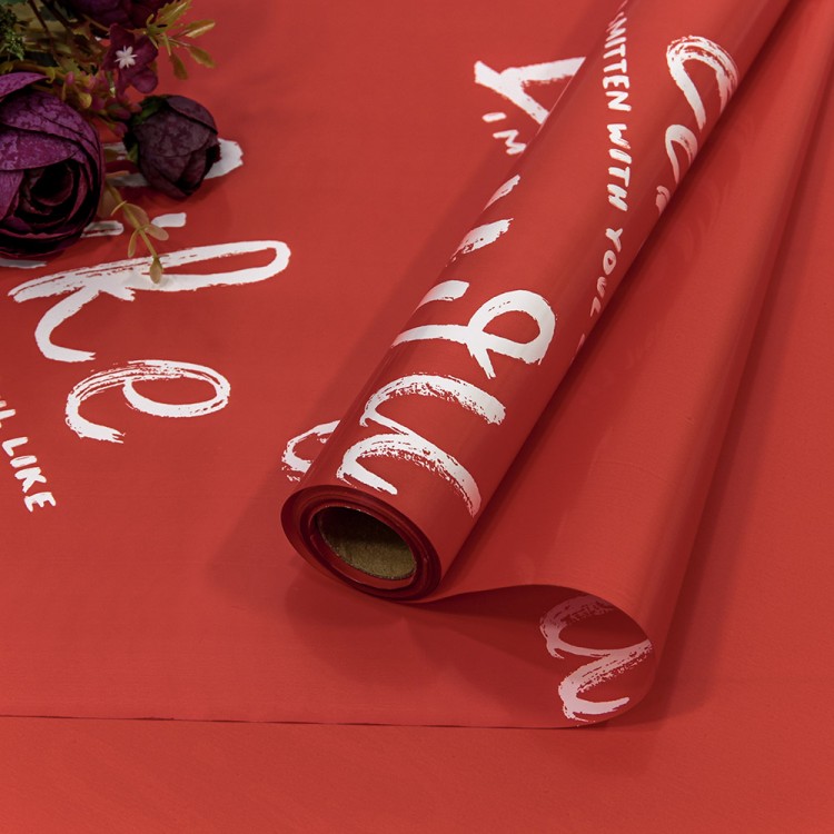 1660/2347 Пленка 0,58*10м матовая "I like you" 55мкм Красный-2347 1/30 1660/2347 Пленка 0,58*10м матовая "I like you" 55мкм Красный-2347 1/30