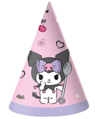 1501-6812 Набор колпачков Kuromi (Куроми) 6шт