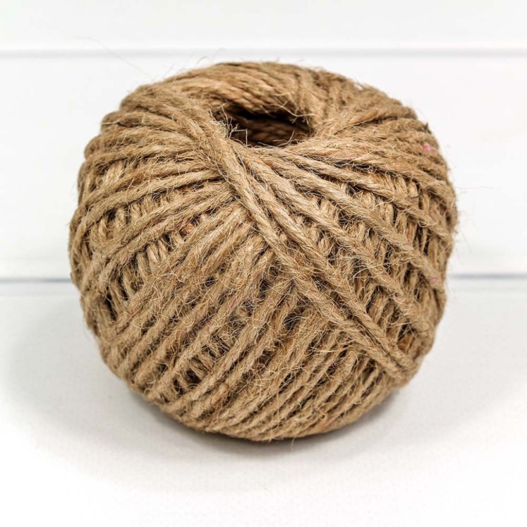 2887-6 Бечевка из льна 2 мм*50 м 2-х слойная 1/12 1/120