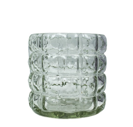 4700202864 ЗЕЛЁНЫЙ прозрачный АВИНЬОН Подсвечник декоративный малый текстурный (2568) Н-115 Д-118 4700202864 ЗЕЛЁНЫЙ прозрачный АВИНЬОН Подсвечник декоративный малый текстурный (2568) Н-115 Д-118