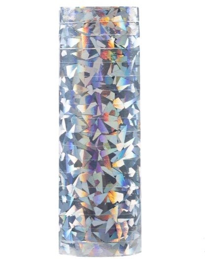 1501-6967 Серпантин гологр серебр 2ст/36колец/G 1501-6967 Серпантин гологр серебр 2ст/36колец/G