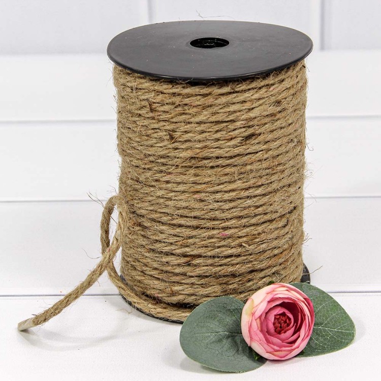 28820/114 Пеньковая верёвка 3мм*45м 1/60