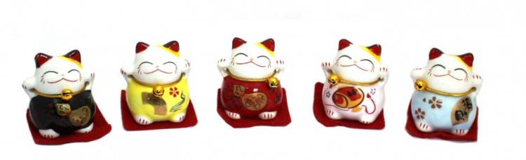 107110 Набор котов Монеко-Неки 1/5