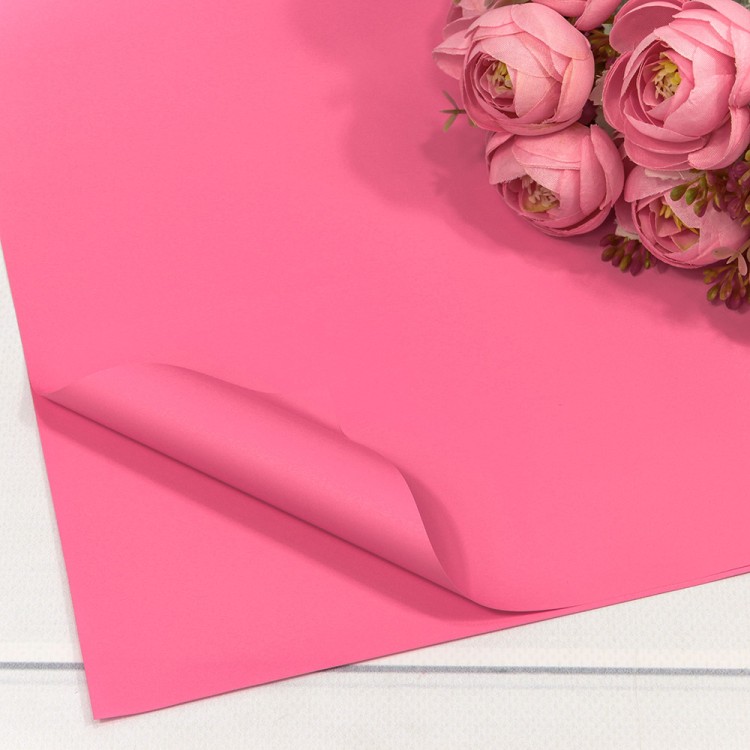 1698/2038 Плёнка в листах 60*60 (20 шт.) матовая "Корейская" 55мкм Лиловый 1/60