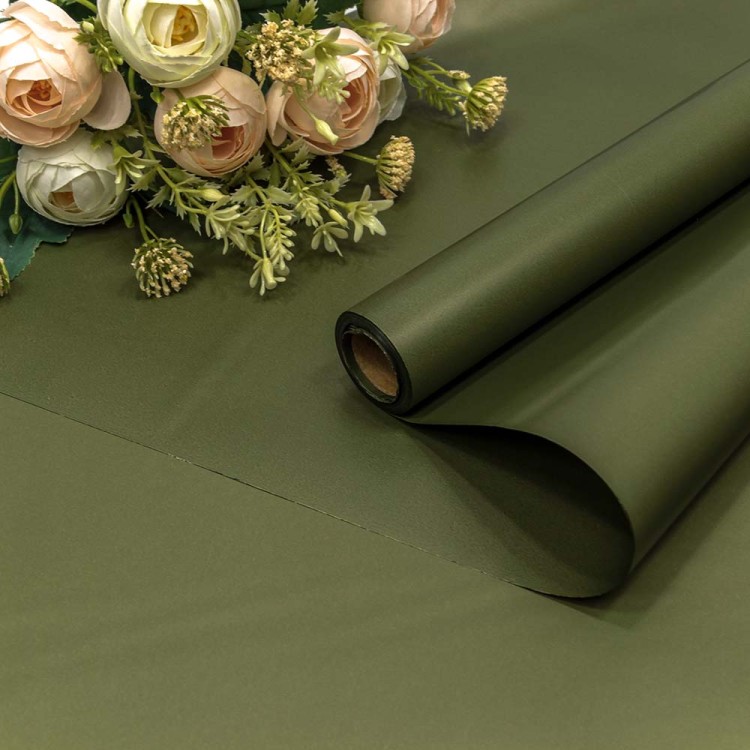 1638/371 Плёнка 0,58*10м матовая "Корейская" 65мкм Тёмно-оливковый 1/30 1638/371 Плёнка 0,58*10м матовая "Корейская" 65мкм Тёмно-оливковый 1/30