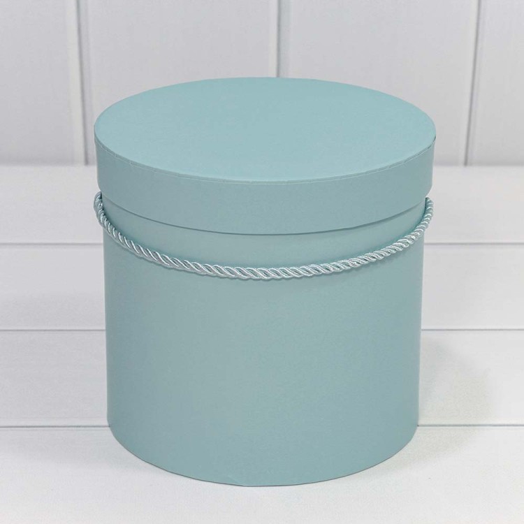 720112/169 Коробки Цилиндр Набор 1/3 18*17 Голубой 1/12