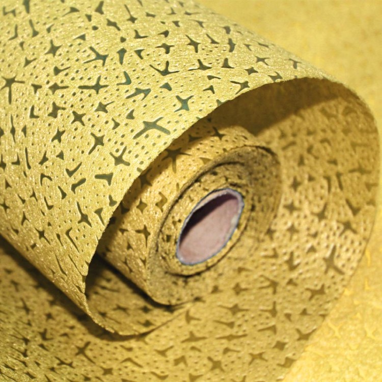 2888-5/13 Фетр флористический с узором желтый 2888-5/13 Фетр флористический с узором желтый